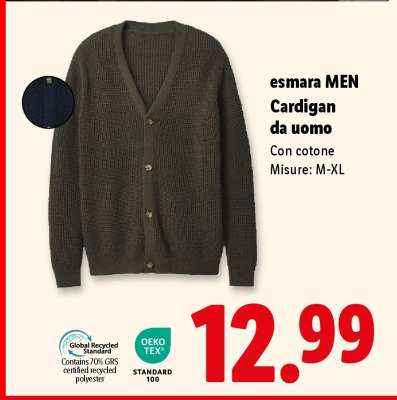 esmara MEN Cardigan da uomo