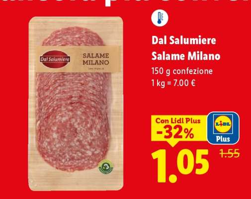 Dal Salumiere Salame Milano