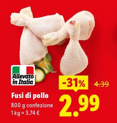 Fusi di pollo
