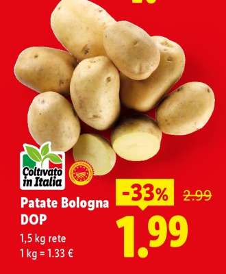 Patate Bologna DOP