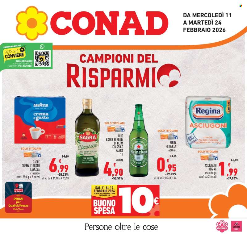 Volantino Conad - 11/2/2026 - 24/2/2026.