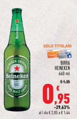 BIRRA HEINEKEN