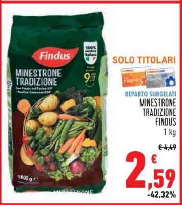 MINESTRONE TRADIZIONE FINDUS