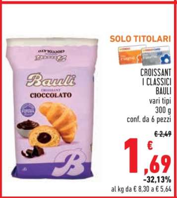 CROISSANT I CLASSICI BAULI