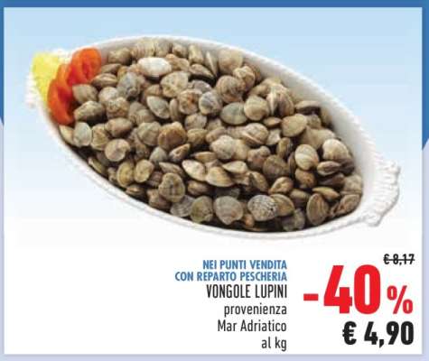 Vongole Lupini
