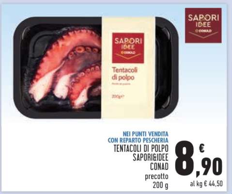 Tentacoli di Polpo Sapori&Idee Conad