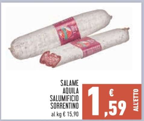 Salame Aquila Salumificio Sorrentino