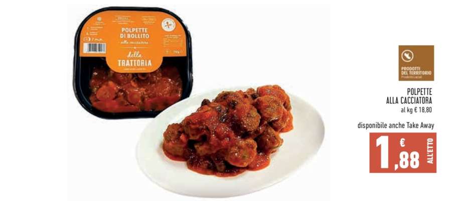 POLPETTE ALLA CACCIATORA