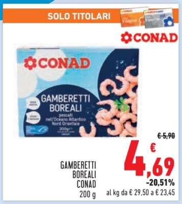 GAMBERETTI BOREALI CONAD