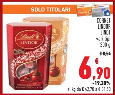 Cornet Lindor Lindt