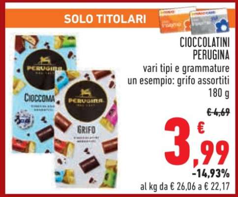 Cioccolatini Perugina