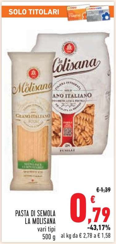 PASTA DI SEMOLA LA MOLISANA