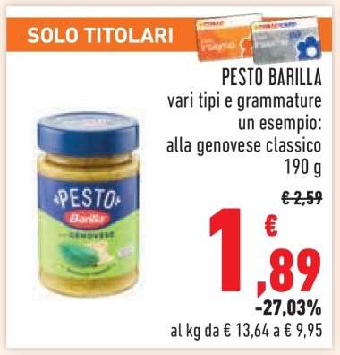 Pesto Barilla