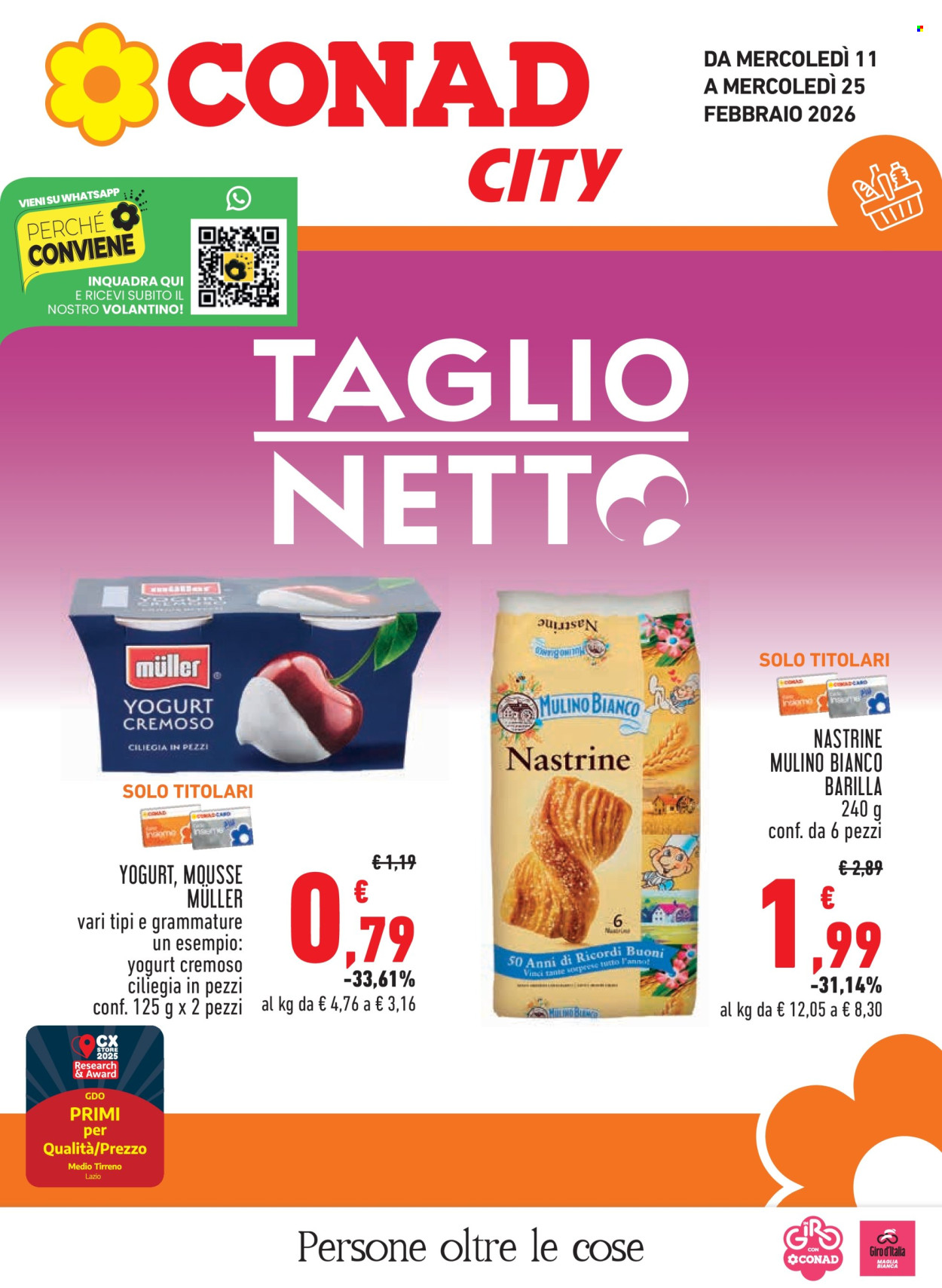 Volantino Conad - 11/2/2026 - 25/2/2026. Pagina 1