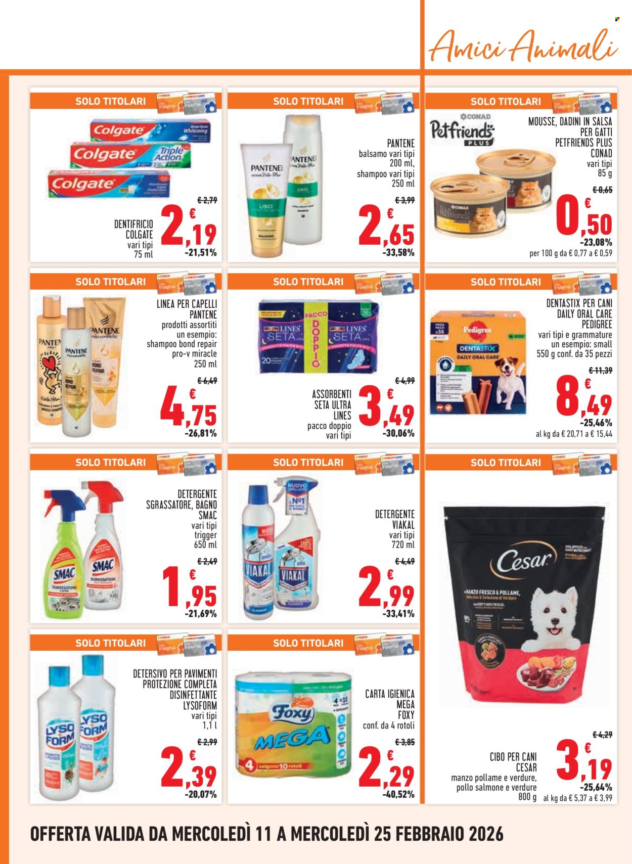 Volantino Conad - 11/2/2026 - 25/2/2026. Pagina 18
