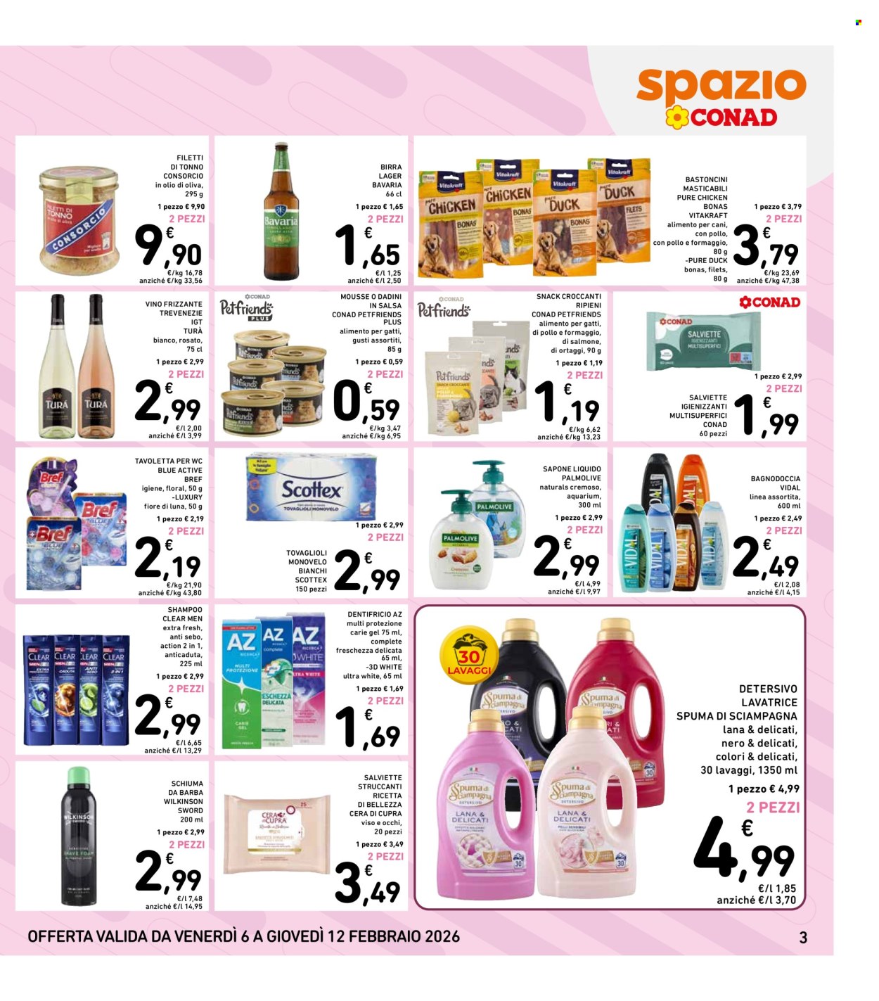 Volantino Spazio Conad - 6/2/2026 - 12/2/2026. Pagina 3