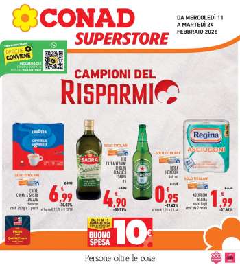 Volantino Conad - 11/2/2026 - 24/2/2026.