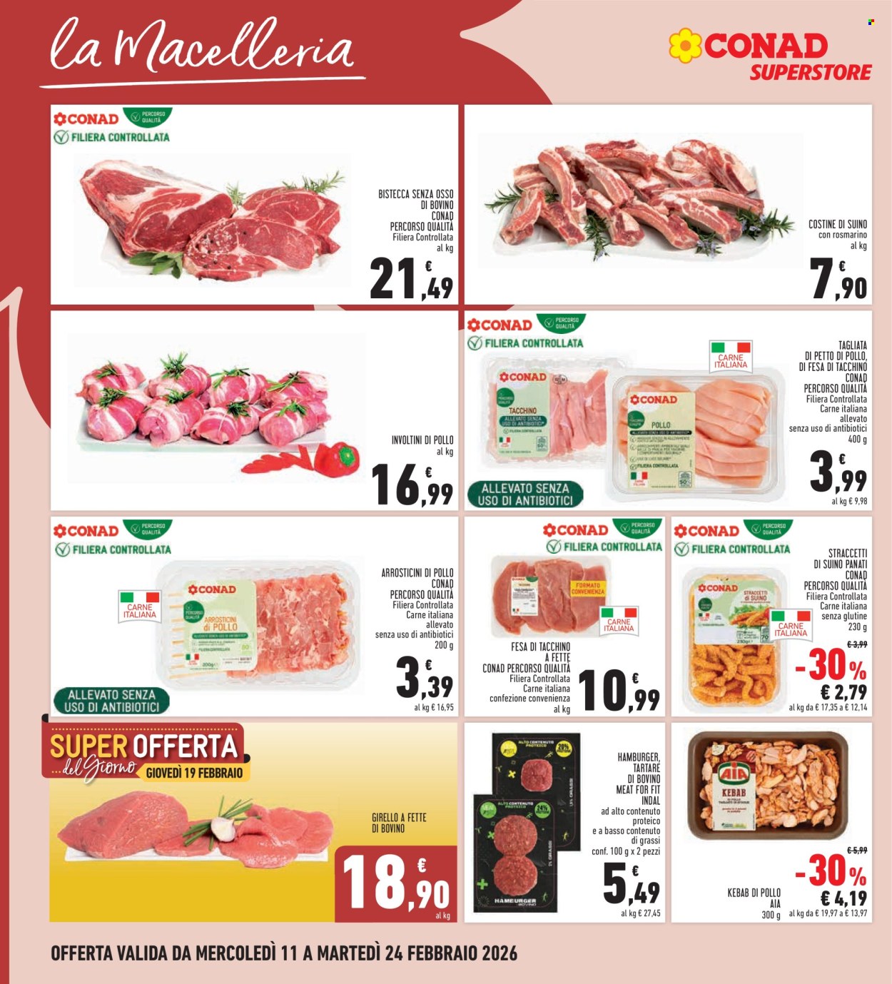 Volantino Conad - 11/2/2026 - 24/2/2026. Pagina 8