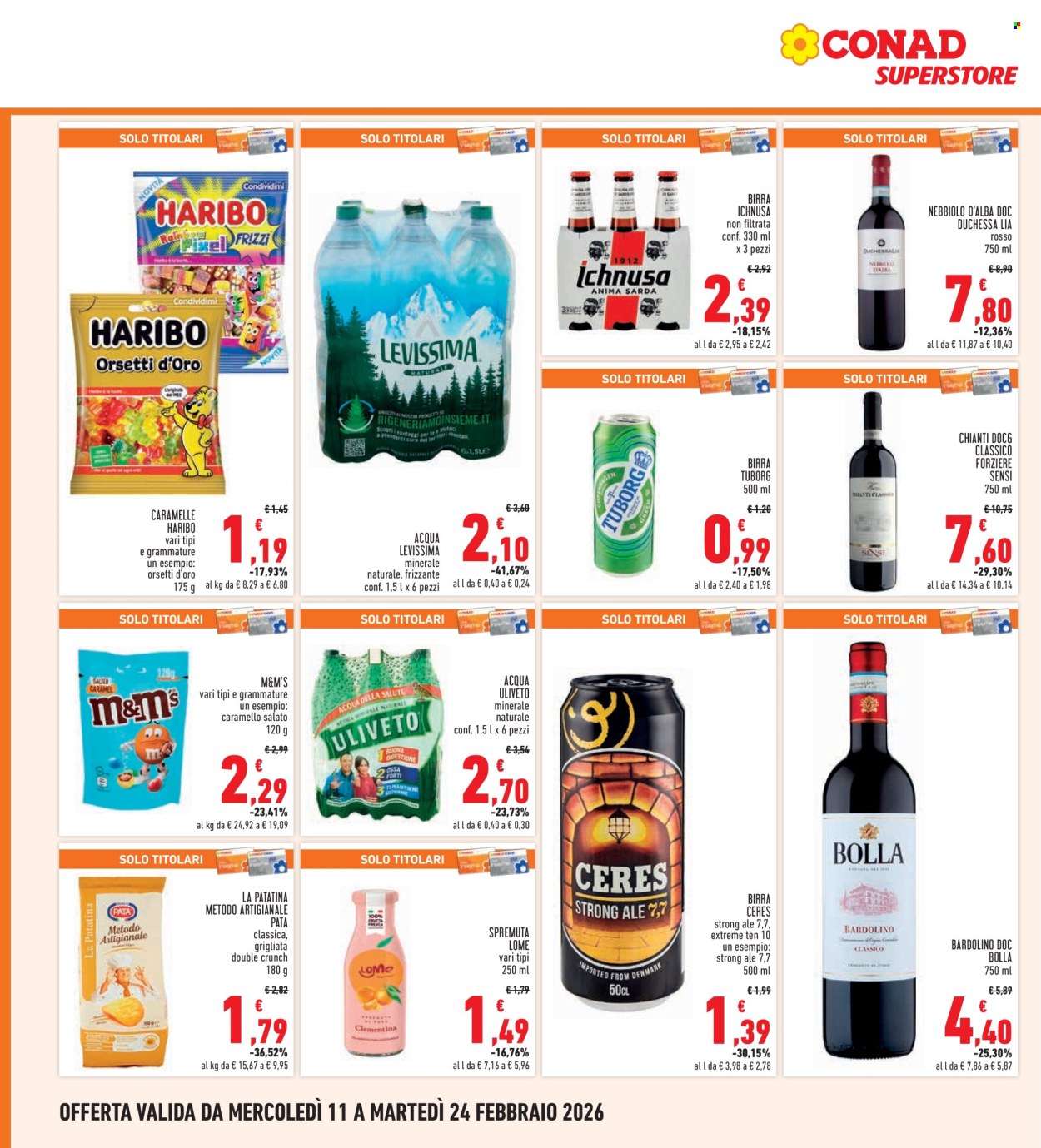 Volantino Conad - 11/2/2026 - 24/2/2026. Pagina 22