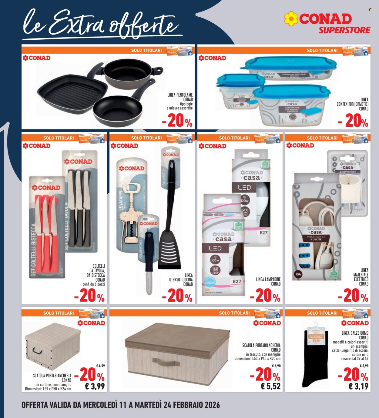 Volantino Conad - 11/2/2026 - 24/2/2026. Pagina 28