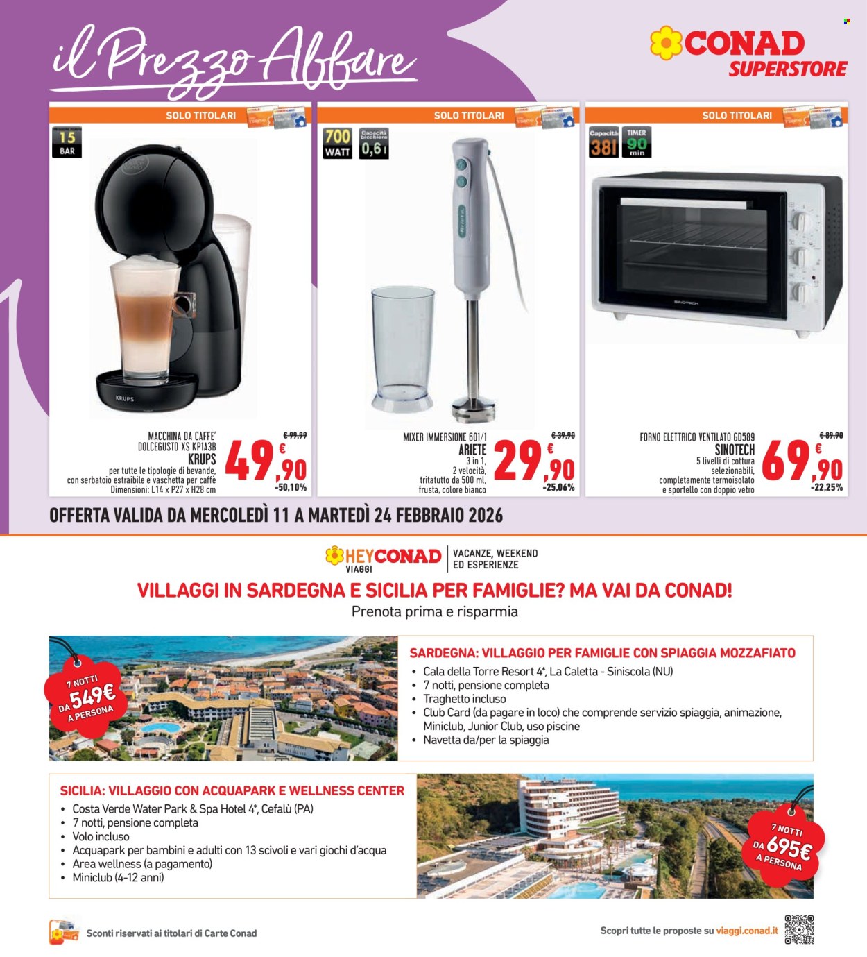 Volantino Conad - 11/2/2026 - 24/2/2026. Pagina 30