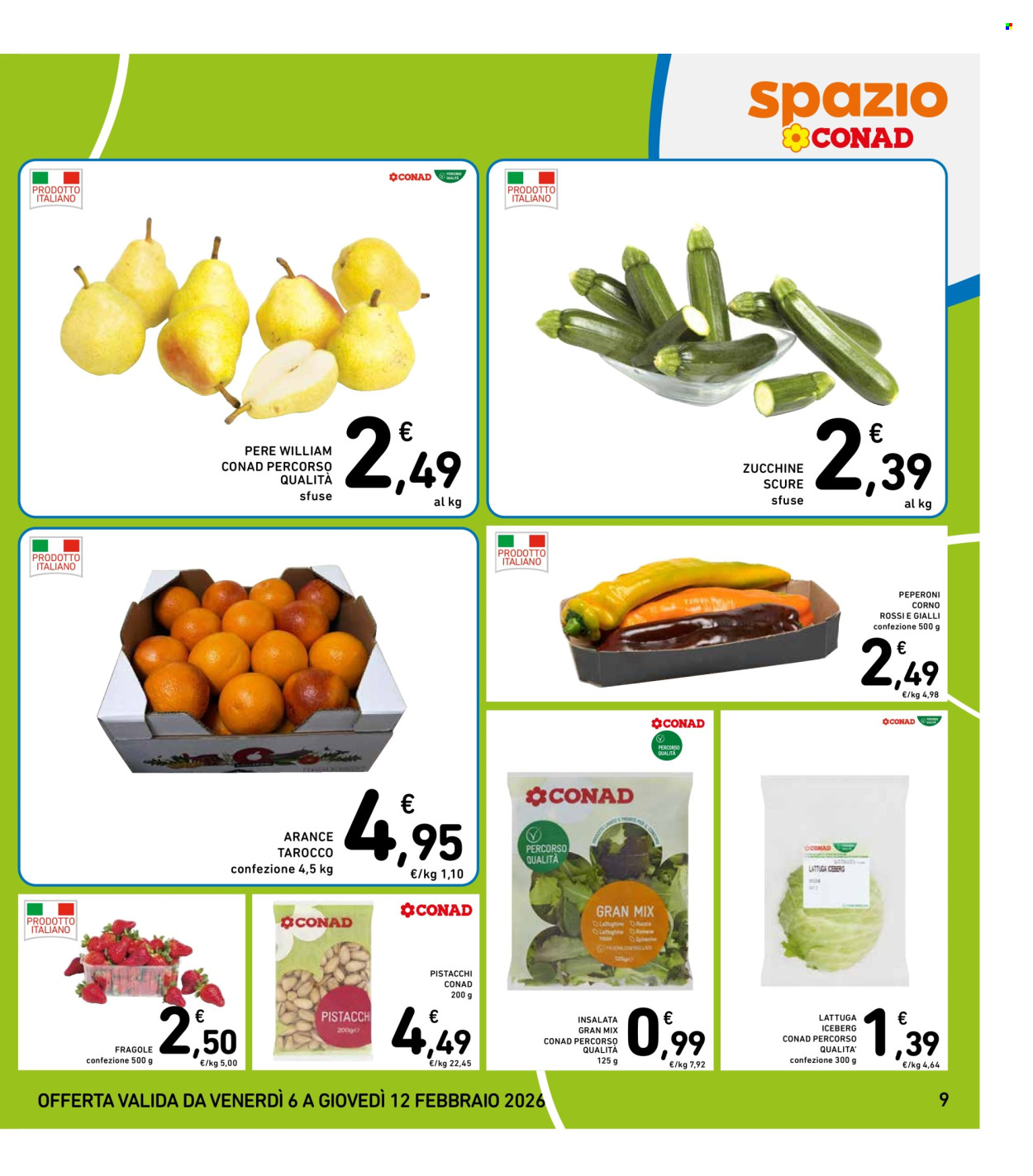 Volantino Spazio Conad - 6/2/2026 - 12/2/2026. Pagina 9