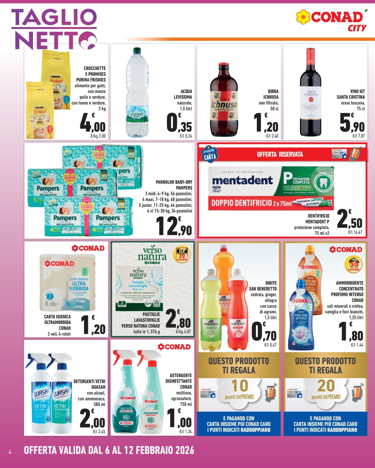 Volantino Conad City - 6/2/2026 - 12/2/2026. Pagina 4