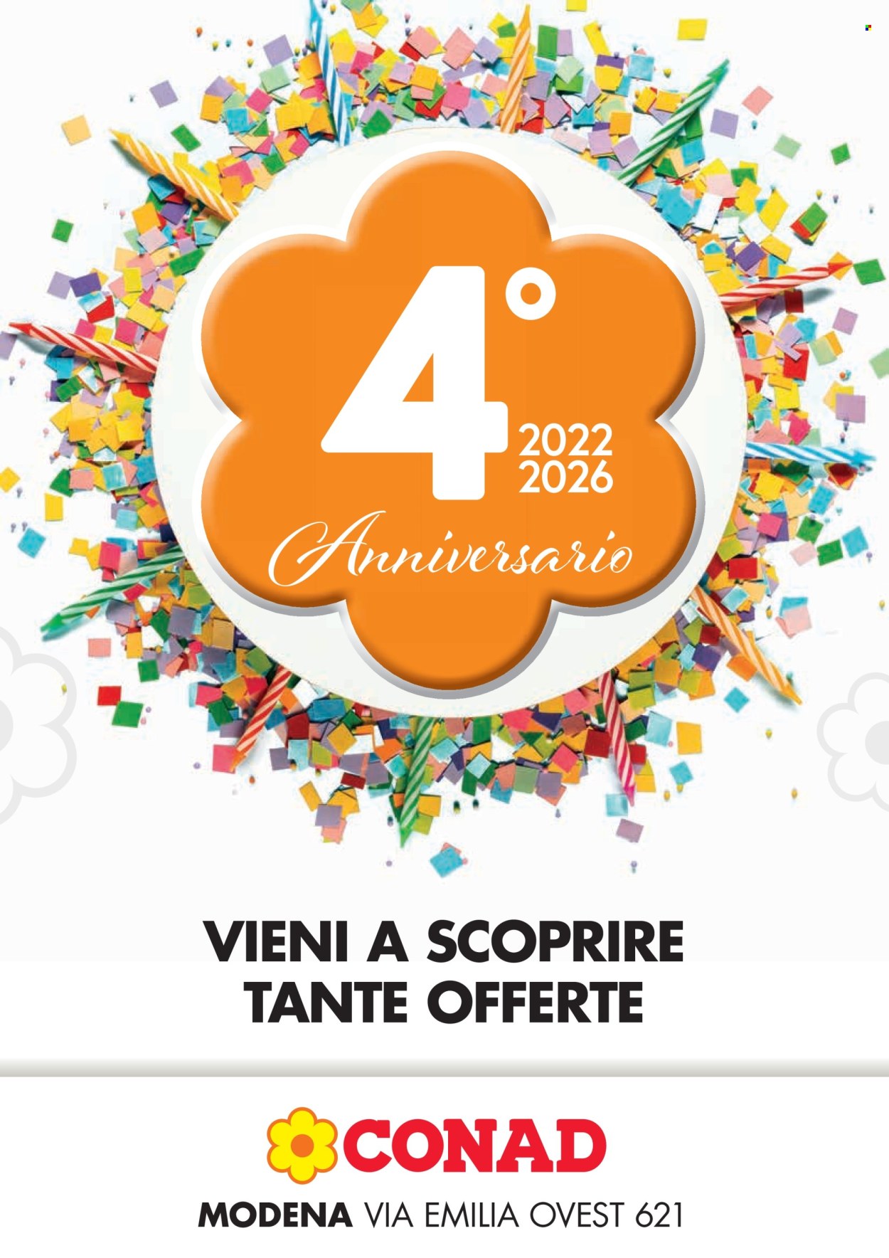 Volantino Conad - 12/2/2026 - 25/2/2026. Pagina 1