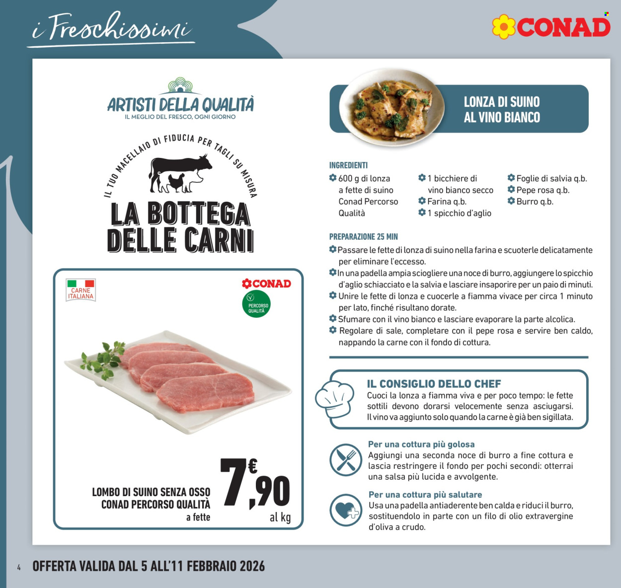 Volantino Conad - 5/2/2026 - 11/2/2026. Pagina 4