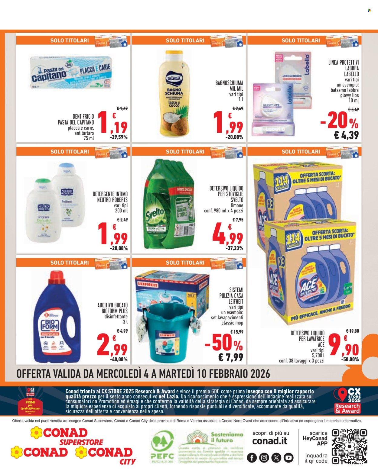 Volantino Conad - 4/2/2026 - 10/2/2026. Pagina 8