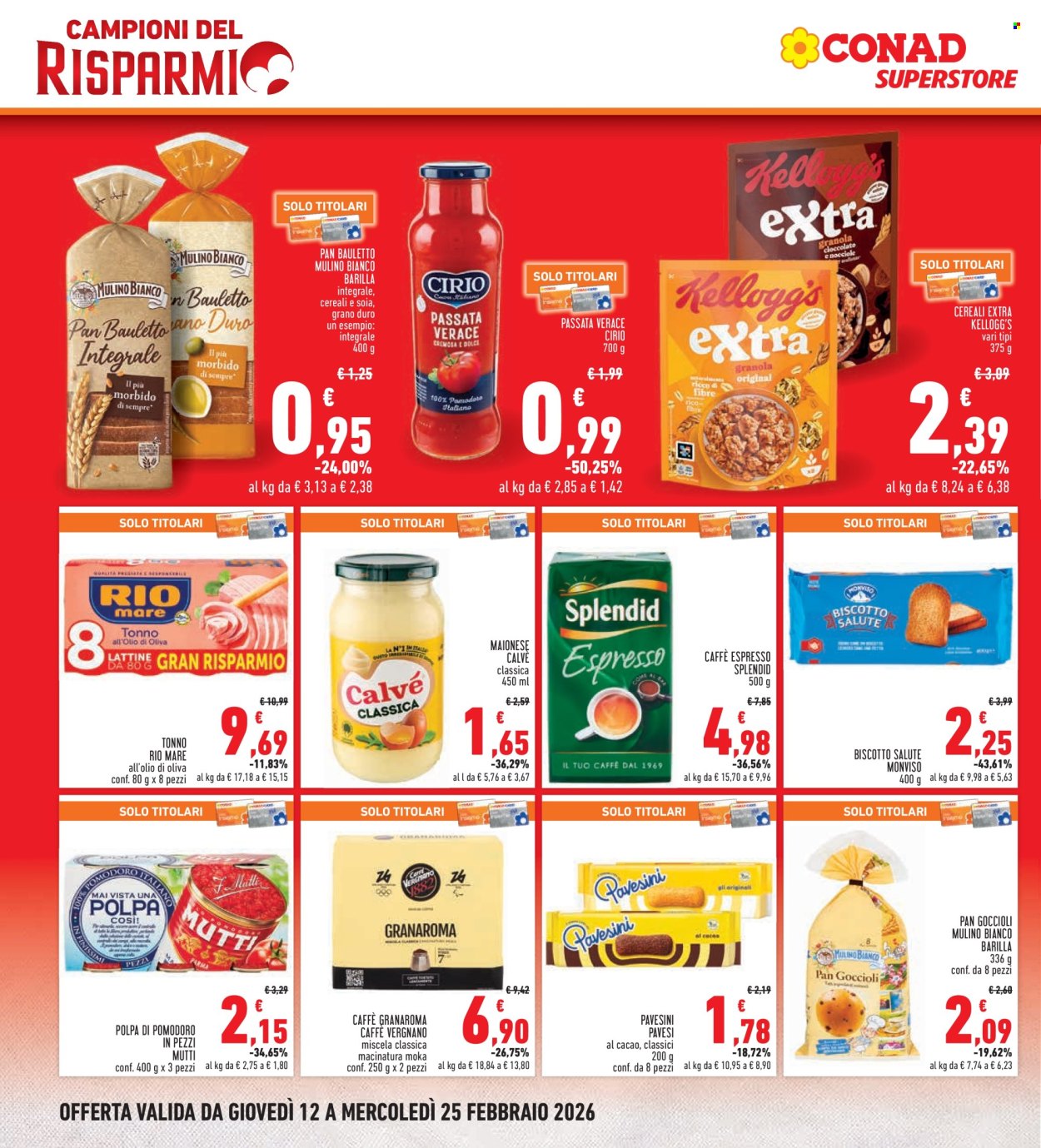 Volantino Conad - 12/2/2026 - 25/2/2026. Pagina 4
