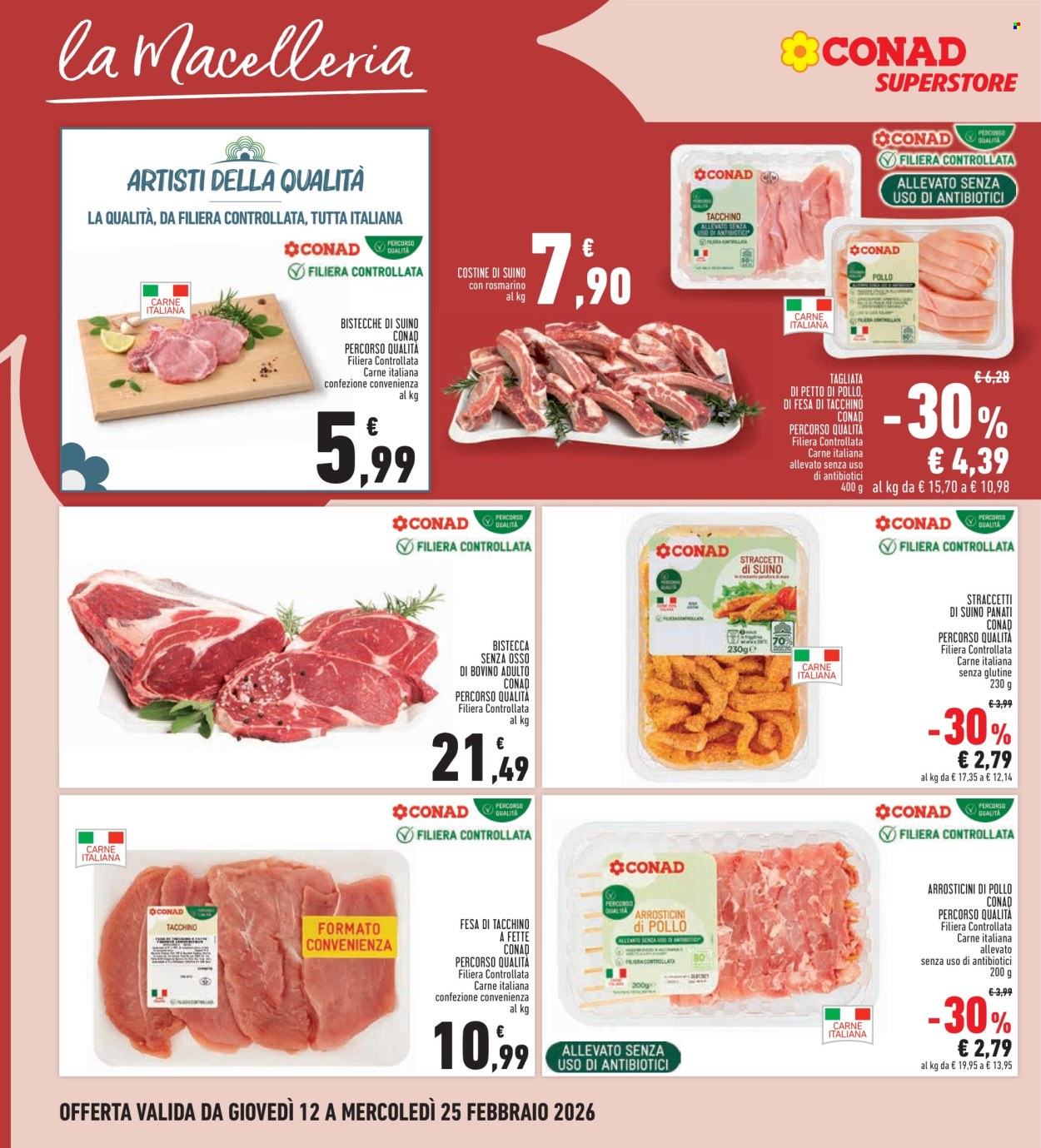 Volantino Conad - 12/2/2026 - 25/2/2026. Pagina 8