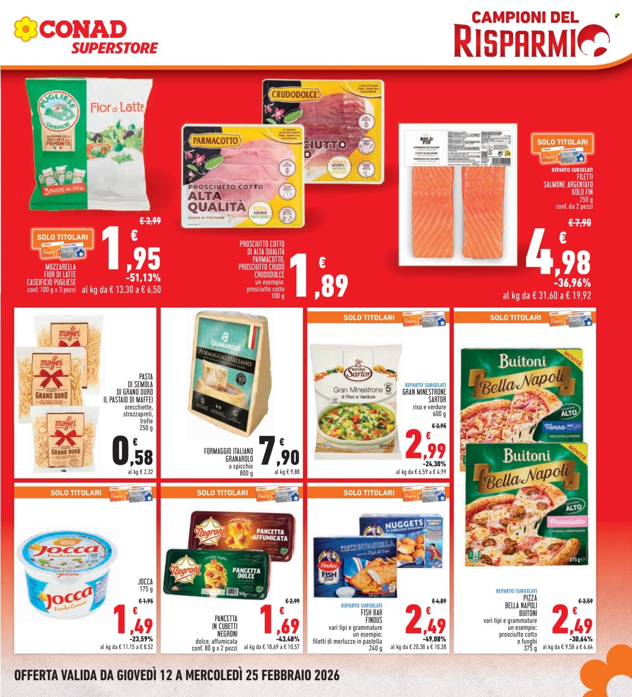 Volantino Conad Superstore - 12/2/2026 - 25/2/2026. Pagina 3