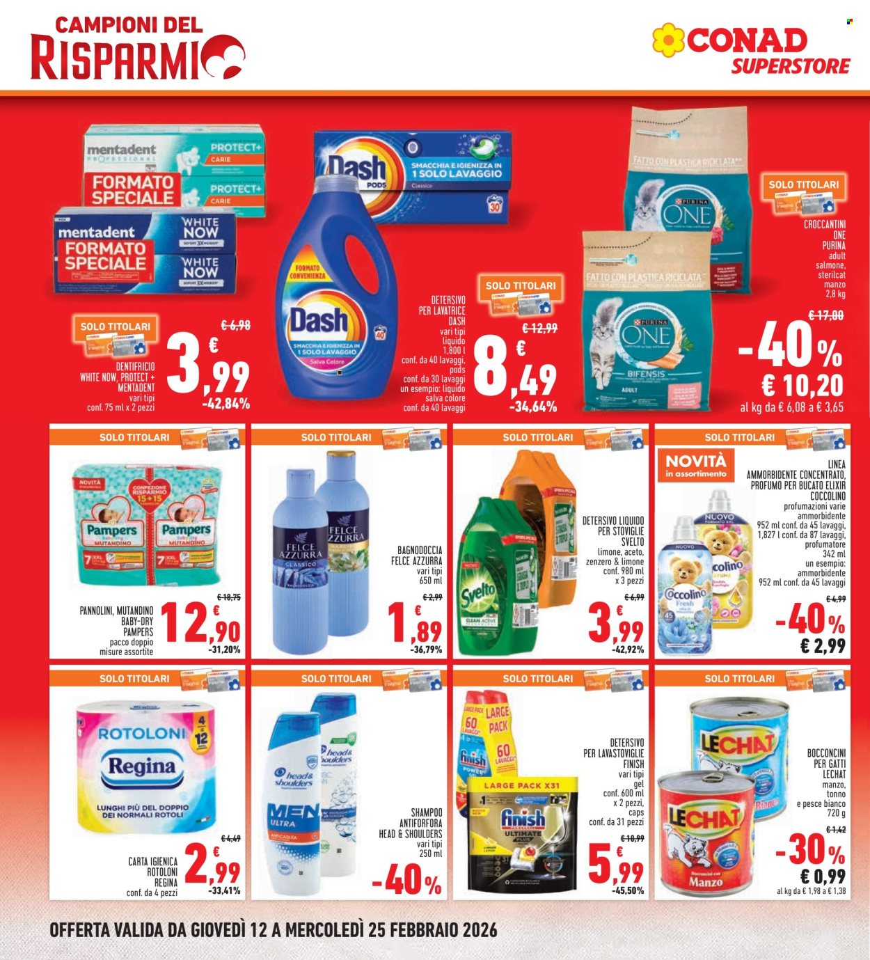 Volantino Conad Superstore - 12/2/2026 - 25/2/2026. Pagina 6