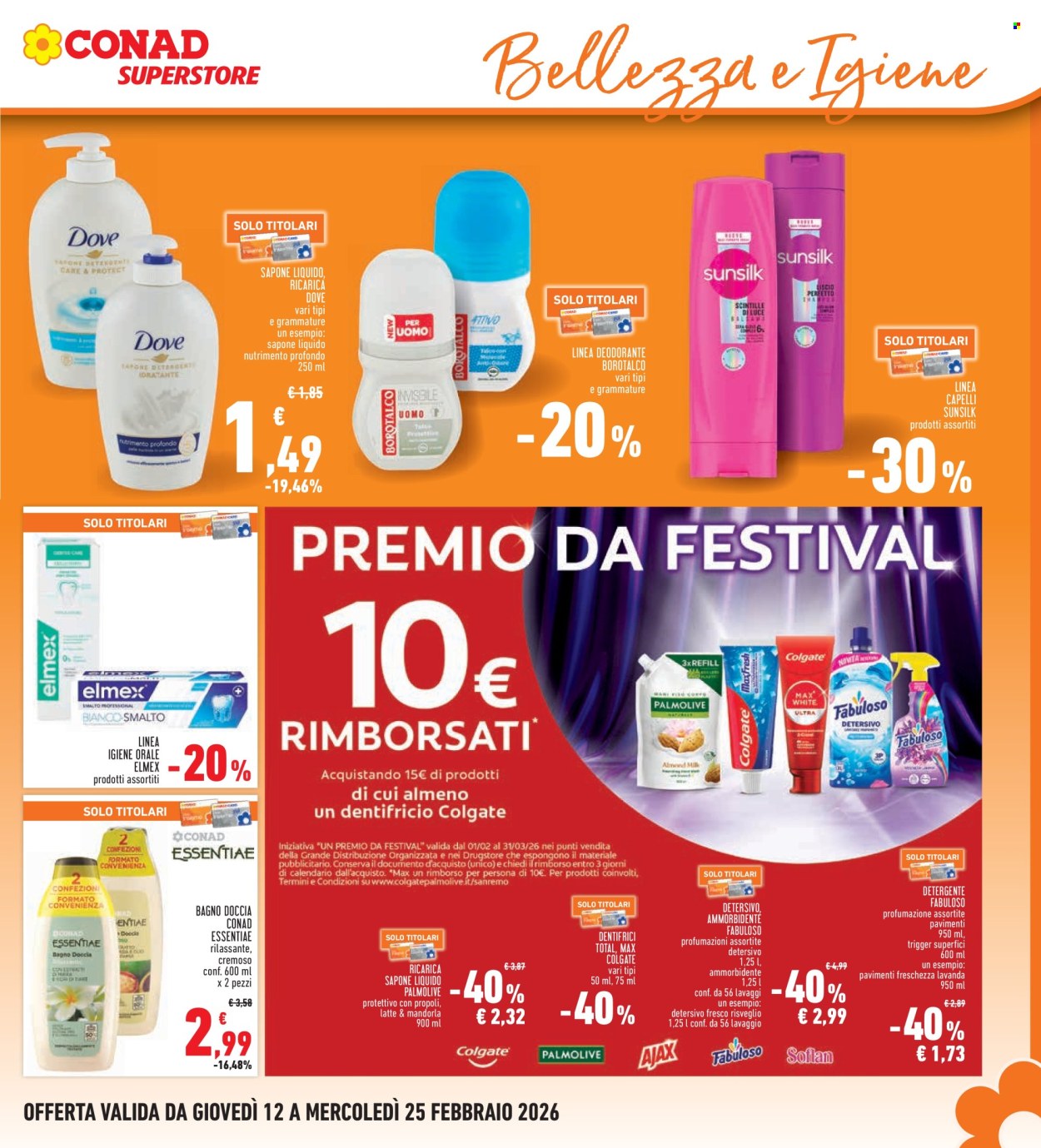 Volantino Conad Superstore - 12/2/2026 - 25/2/2026. Pagina 25