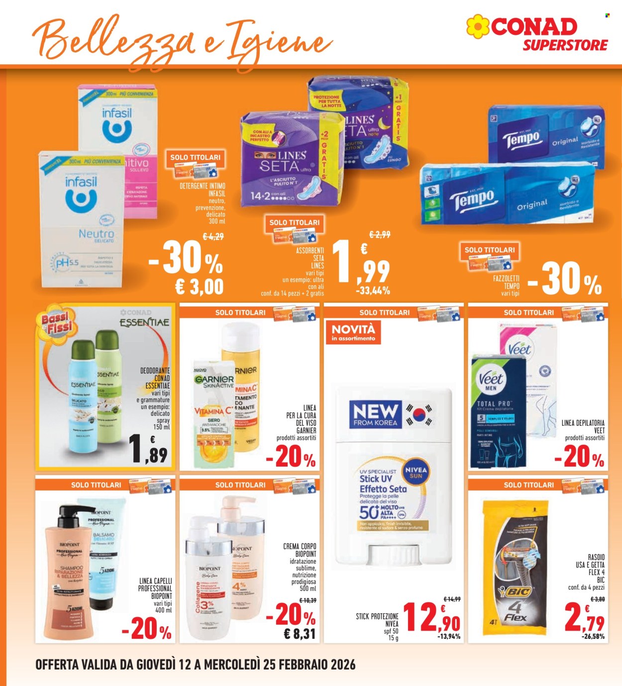 Volantino Conad Superstore - 12/2/2026 - 25/2/2026. Pagina 26