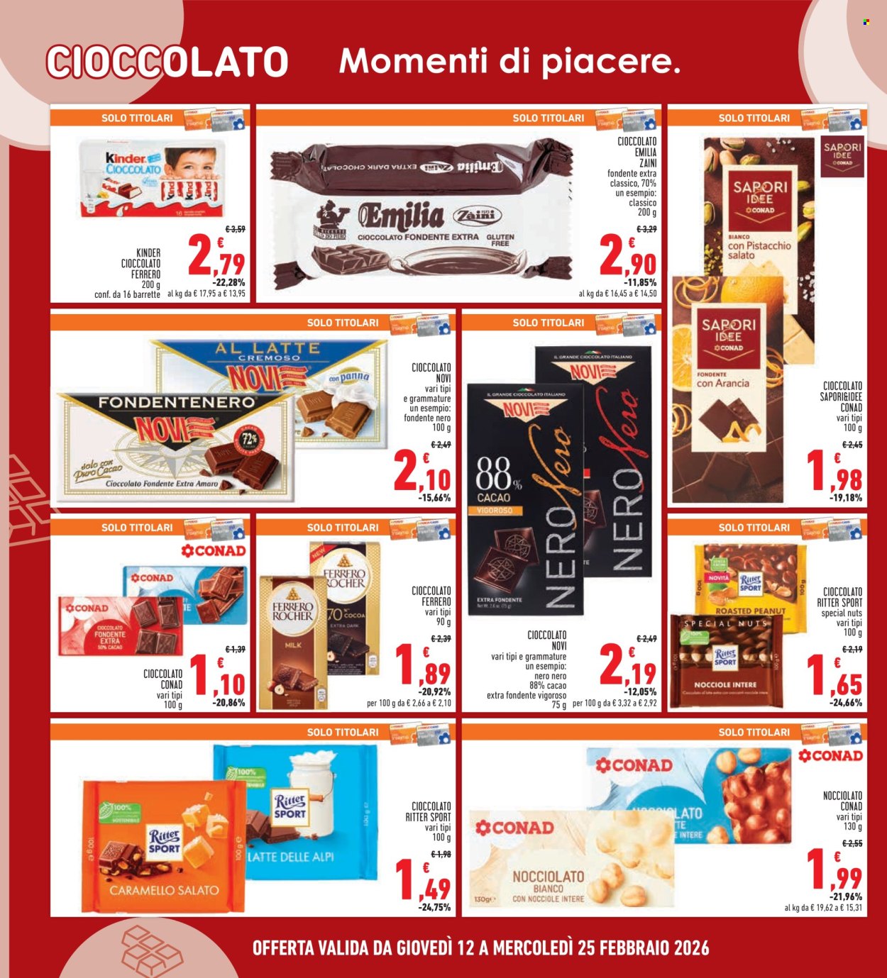 Volantino Conad - 12/2/2026 - 25/2/2026. Pagina 14