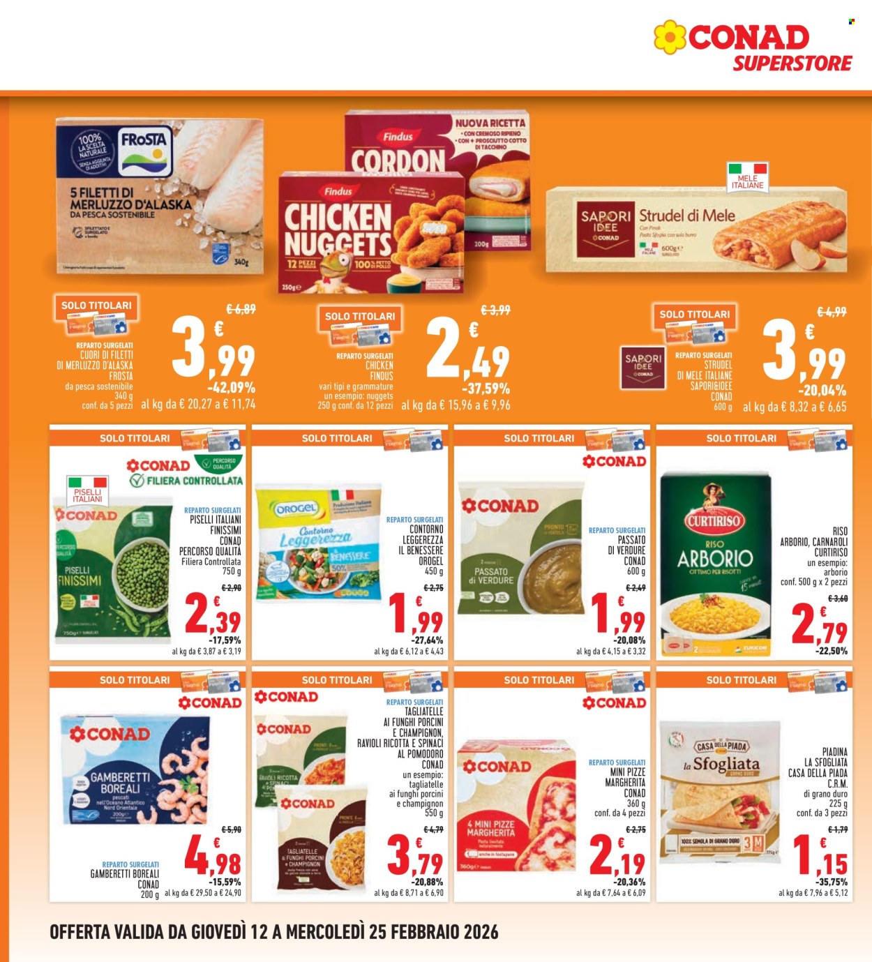 Volantino Conad - 12/2/2026 - 25/2/2026. Pagina 20