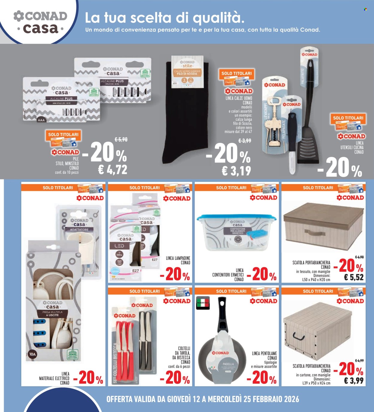 Volantino Conad - 12/2/2026 - 25/2/2026. Pagina 30