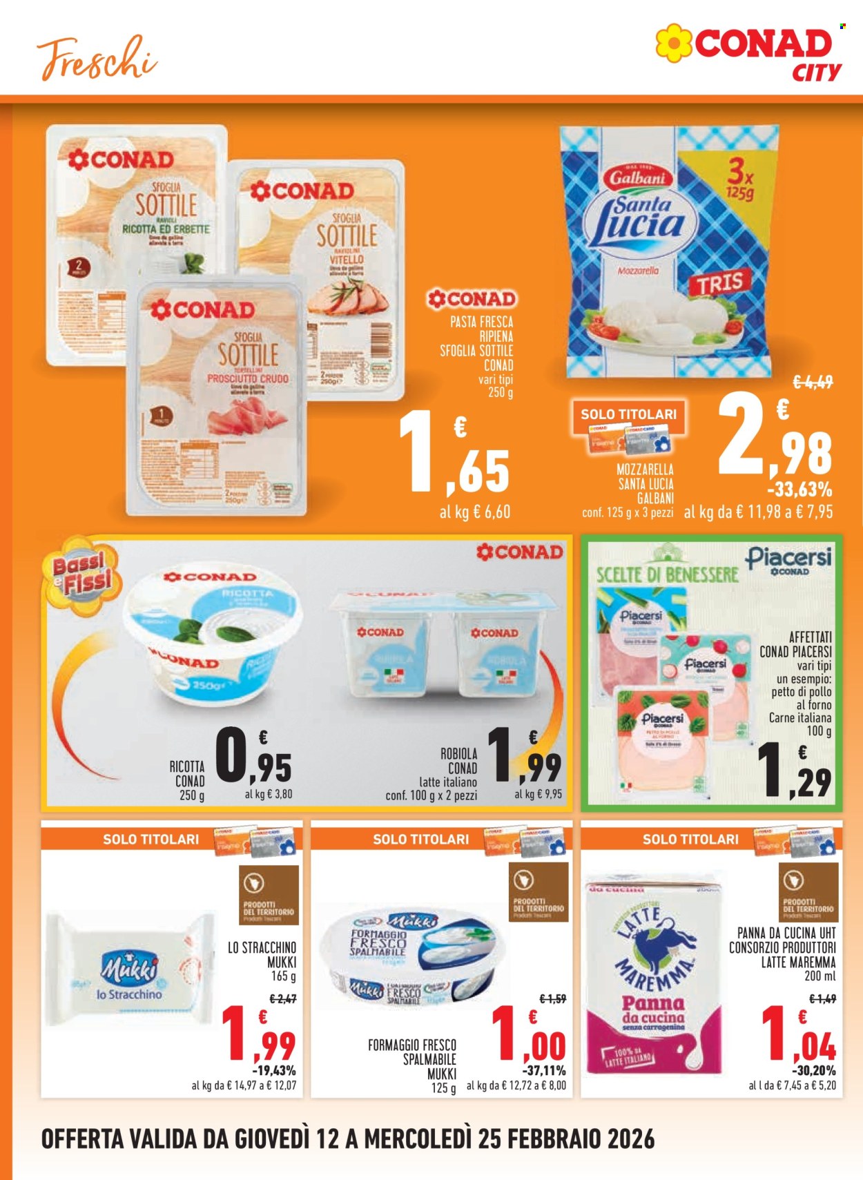 Volantino Conad City - 12/2/2026 - 25/2/2026. Pagina 8