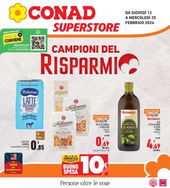 Volantino Conad - 12/2/2026 - 25/2/2026.
