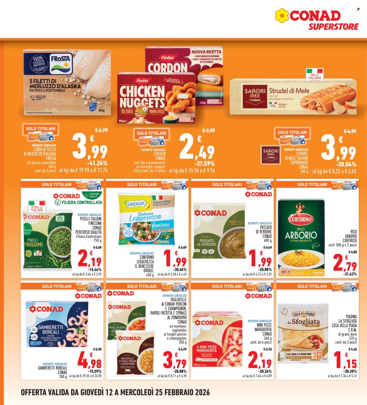 Volantino Conad - 12/2/2026 - 25/2/2026. Pagina 20