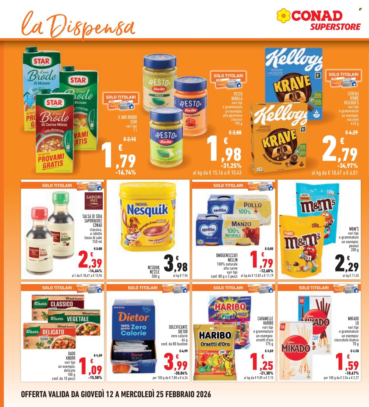 Volantino Conad - 12/2/2026 - 25/2/2026. Pagina 22