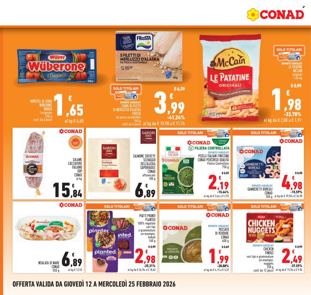 Volantino Conad - 12/2/2026 - 25/2/2026. Pagina 12