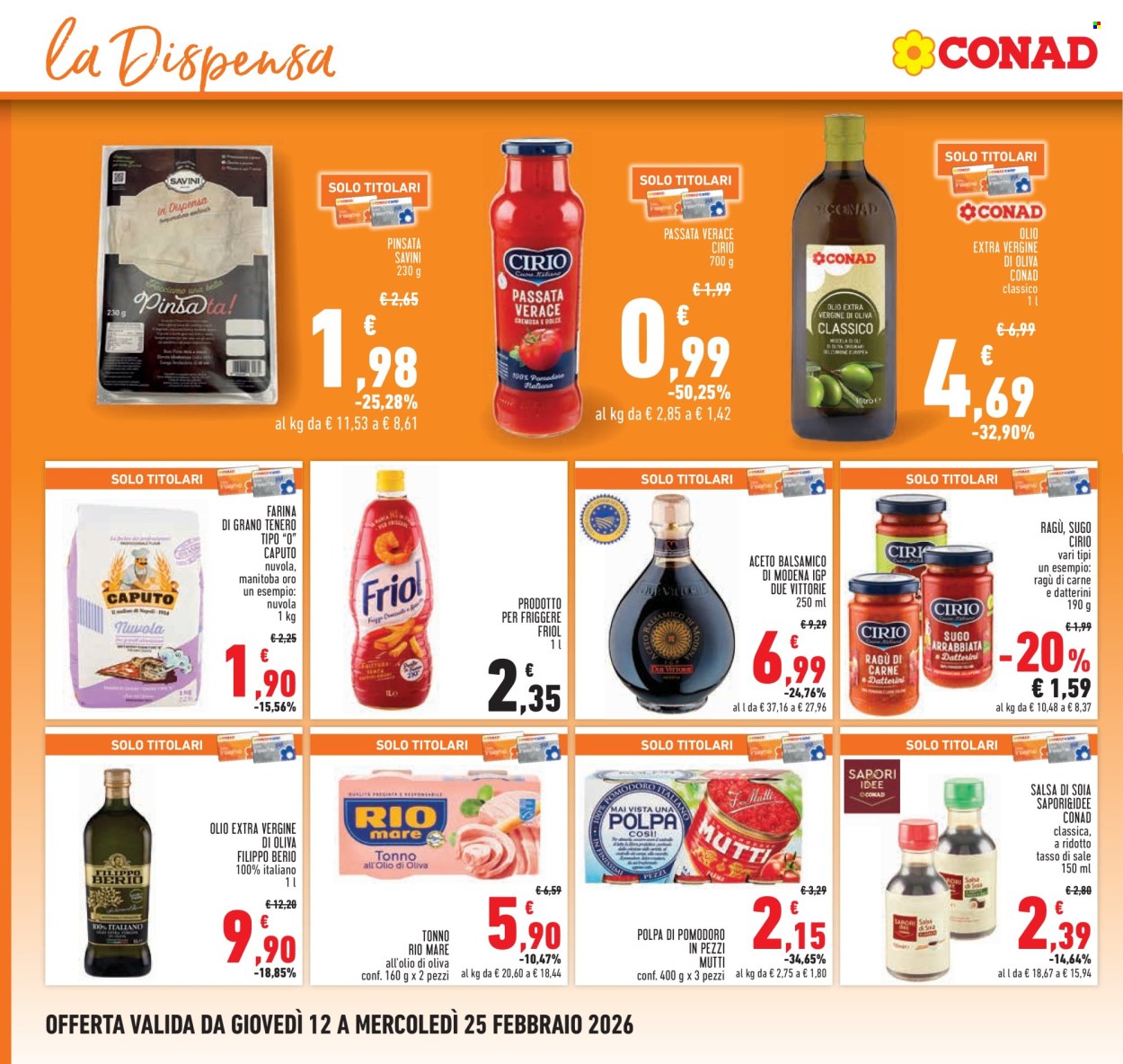 Volantino Conad - 12/2/2026 - 25/2/2026. Pagina 14