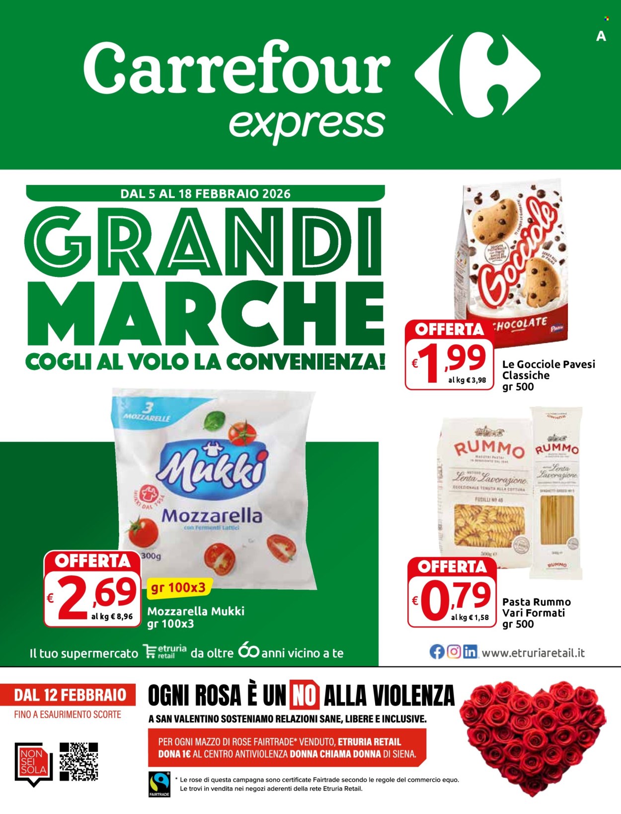 Volantino Carrefour - 5/2/2026 - 18/2/2026. Pagina 1
