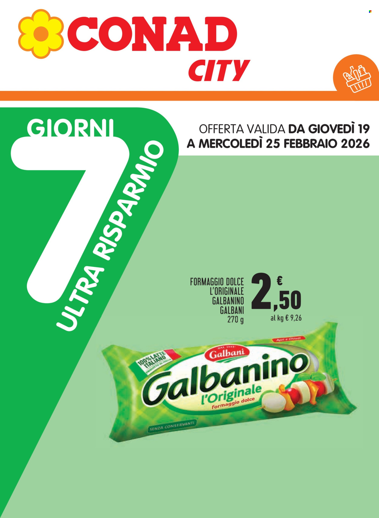 Volantino Conad - 12/2/2026 - 25/2/2026. Pagina 21