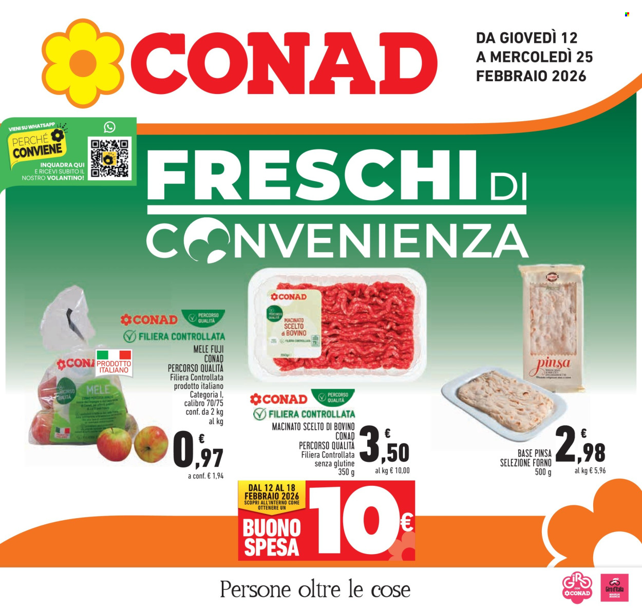 Volantino Conad - 12/2/2026 - 25/2/2026. Pagina 1