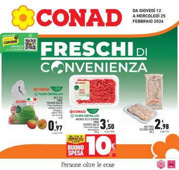 Volantino Conad - 12/2/2026 - 25/2/2026.