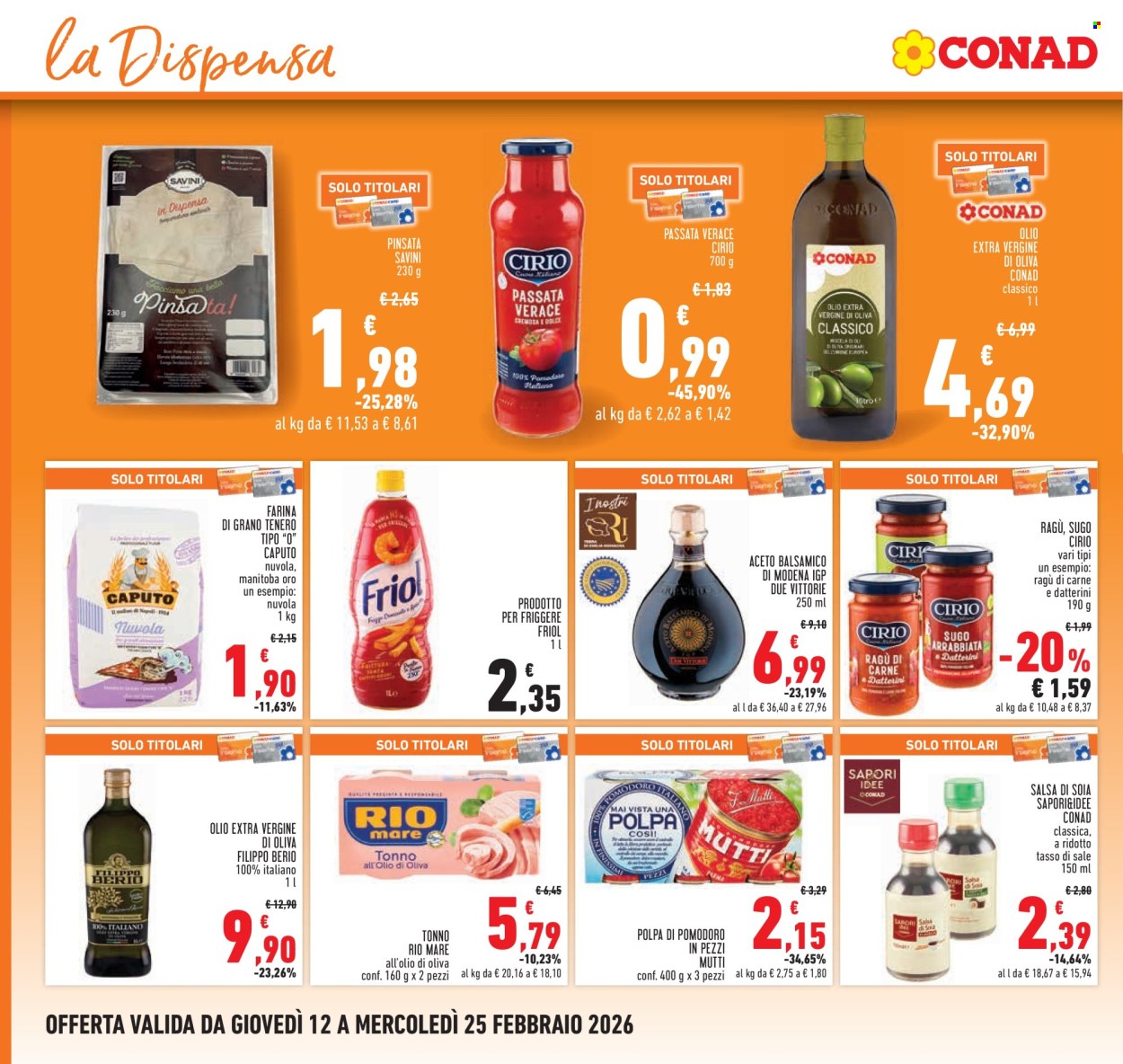 Volantino Conad - 12/2/2026 - 25/2/2026. Pagina 14